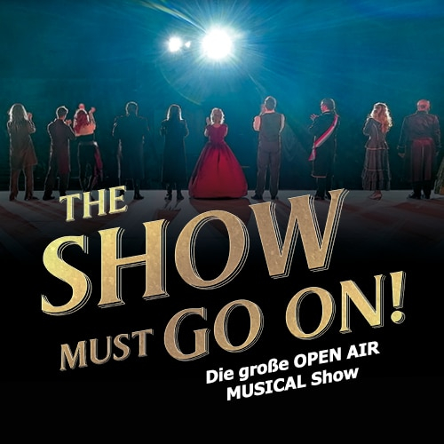 Logo The Show Must Go On! Felsenbühne Staatz