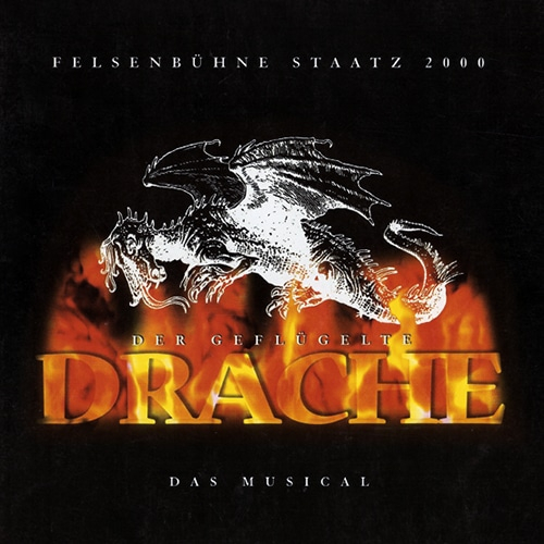 Logo Der geflügelte Drache Felsenbühne Staatz